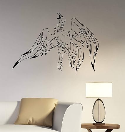 Amazon Com Phoenix Decal Bird Removable Vinyl Sticker Fantasy