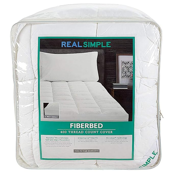 Amazon.com: Real Simple fresca y limpia individual/Twin XL ...