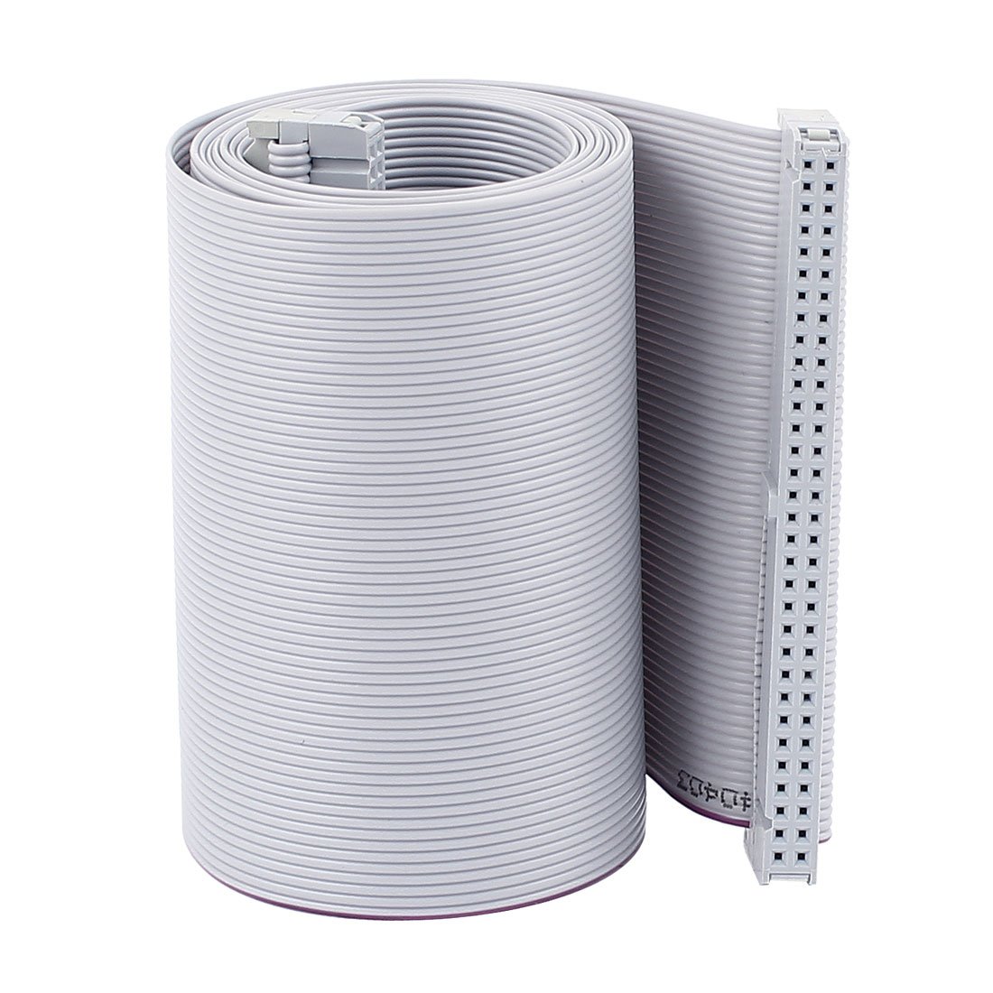 sourcing map IDC F/F Flat Ribbon Cable Connector 64Pin Length 2.54 mm Pitch 116 cm