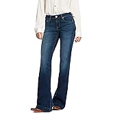 Ariat Womens Trouser Mid Rise Stretch Kelsea Wide Leg Jean
