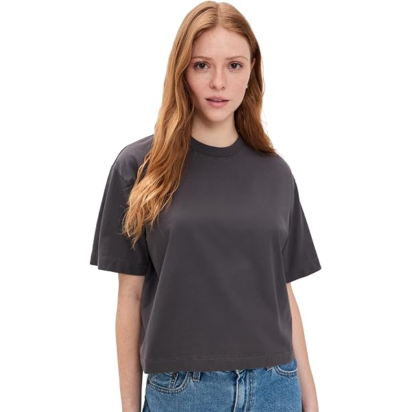 Madewell T Shirt Femme Petit Gris Manches Courtes Tee Jersey Casquette