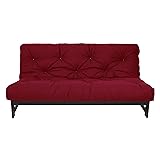 Mozaic Full Size 5-inch Cotton Twill Futon