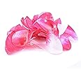 Crystal Candy Cerise-Pink-&-White Edible Petals - Colorful Edible Flowers Petal for Cakes, Cupcakes, and Cake Decorations - Suitable for All Cakes and Baked Goods - 1 Jar of 6 Grams, 40 Petals