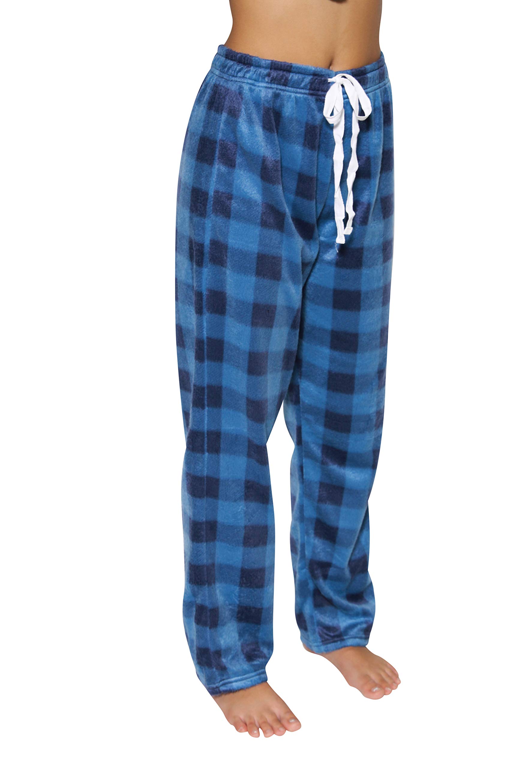 Real Essentials 3 Pack Women’s UltraSoft Fleece Comfy Stretch Pajama