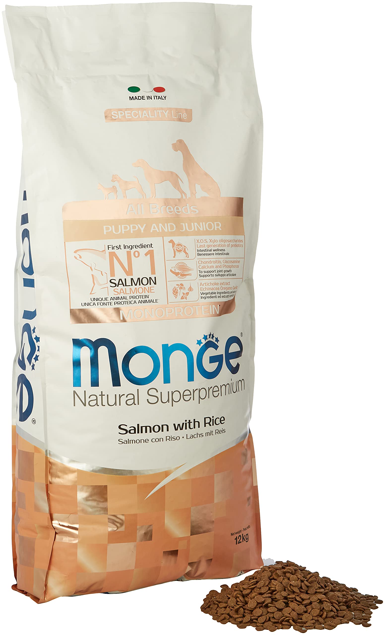 all-breeds puppy salmon-rice 12 kg