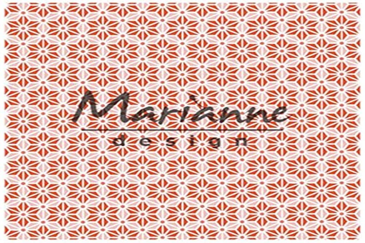 Marianne Design 3D Design Folder-Japanese Star, Synthetic Material, 21.7 x 17.2 x 0.7 cm