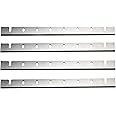 HSS Planer Blades for DW733 12-1/2-Inch (DW7332) Heat Treated, Double Sided HSS Planer Knives Replace DeWalt DW 7332, Set of 4 Replacement