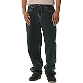 Buffalo David Bitton Mens Baggy Fit Straight Leg Mikey Jean