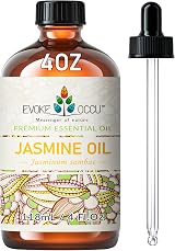 EVOKE OCCU Jasmine Essential Oil 118ml Pure Jasmine Oil Aromatherapy Diffuser