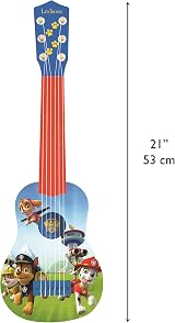 Lexibook Paw Patrol My First Guitar 21 Inch 6 Nylon Strings Blue Red K200PA view 3