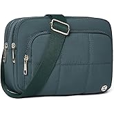 Telena 3-Zip Crossbody Bags for Women - Convertible RFID Anti-Theft Cross Body Bag for Everyday Use