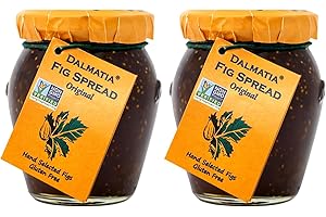 Dalmatia Fig Spread, 8.5 oz | All-Natural, Non-GMO, Award-Winning Mediterranean Spread | Perfect for Cheese Boards, Toast & Baking | Product of Croatia (Pack of 2)
