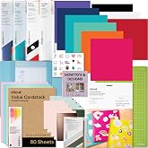 Cricut Ultimate All-in-One Materials &amp; Accessories Bundle for Cricut Joy Xtra Machines- 110+ Piece Craft Supply Kit with Vinyl, HTV, Infusible Ink, Sticker Paper, Pens, Cards &amp; DIY Project Materials