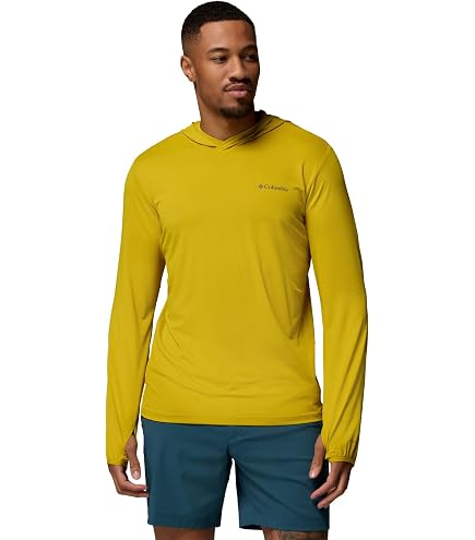 Sudadera Con Capucha Columbia PFG - UPF 50, Secado Rápido - Talla XXL Hombre