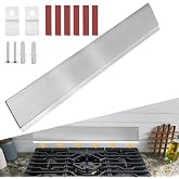11NBBKGDDS 30" Stainless Steel Range Backguard | Universal fit for 30" freestanding front control stoves, 29.75"W&times;4.75"T&times;0.25"D, replaces Frigidaire Whirlpool backsplash