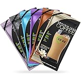 Chike High Protein Iced Coffee Sampler Pack, 20 G Protein, 2 Shots Espresso, 1 G Sugar, Keto Friendly and Gluten Free, 6 Single Serve Packets (packaging may vary)
