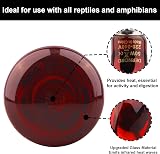 DERNORD Infrared Red Light 50W Reptile Heat Lamp 2 Pack E27 220-240V view 2