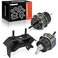 A-Premium 3PCS Engine Motor and Transmission Mount Kit Compatible with Chevrolet Camaro 2010-2015 6.2L, Manual Transmission, Replace# 92241645, 92239457