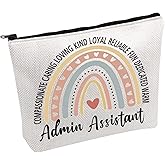 Admin Assistant Survival Kit Admin Assistant Makeup Bag Secretary Gift Admin Appreciation Cosmetic Bag (Admin Assistant)