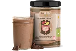 TruHeight Toddler Advanced Formula+ (Chocolate) 16 Vitamins Including C, D, Protein & Iron for 1, 2, 3 Years Old, Milk Based Nutritional Drink, Toddler Complete Nutrition 12-36 Months - Non GMO
