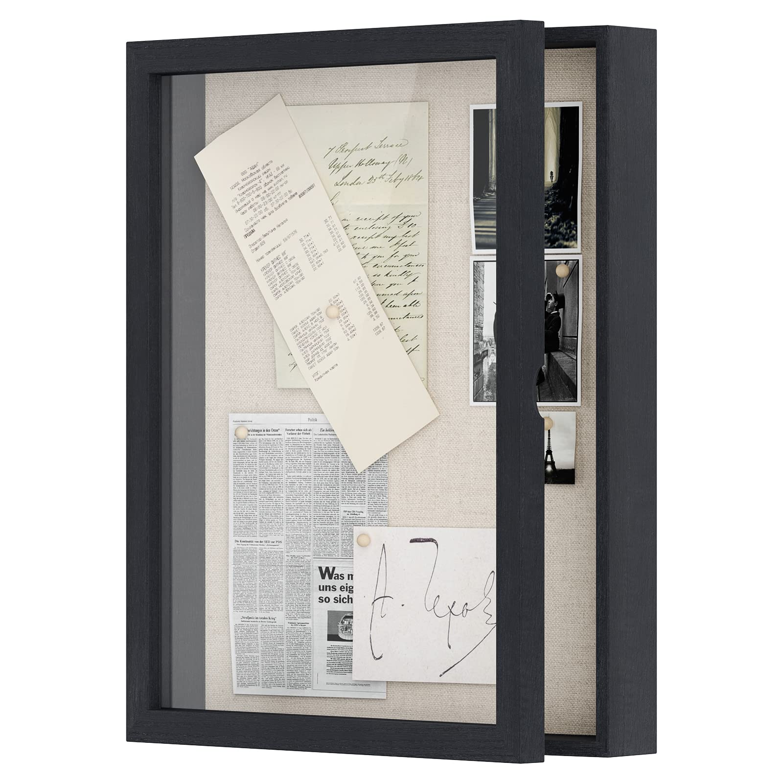 Love-KANKEI Shadow Box Frame 13x16.5 inch, Large Shadow Box Display ...