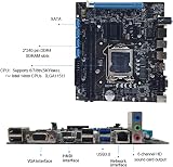 Tsadeer H110 Motherboard LGA1151 M.2 NVMe 2xDDR4 Gigabit LAN 6th 7th 8th Gen CPU view 4