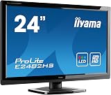 iiyama E2482HS-GB1 24" Full HD LED Monitor 2ms HDMI DVI Speakers Renewed view 2