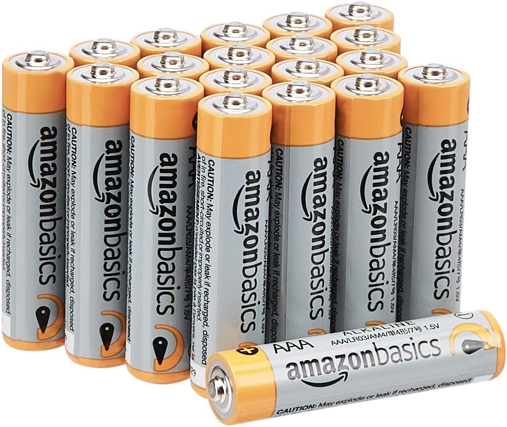 Basics AAA 1.5 Volt Performance Alkaline Batteries - Pack of 8: Electronics
