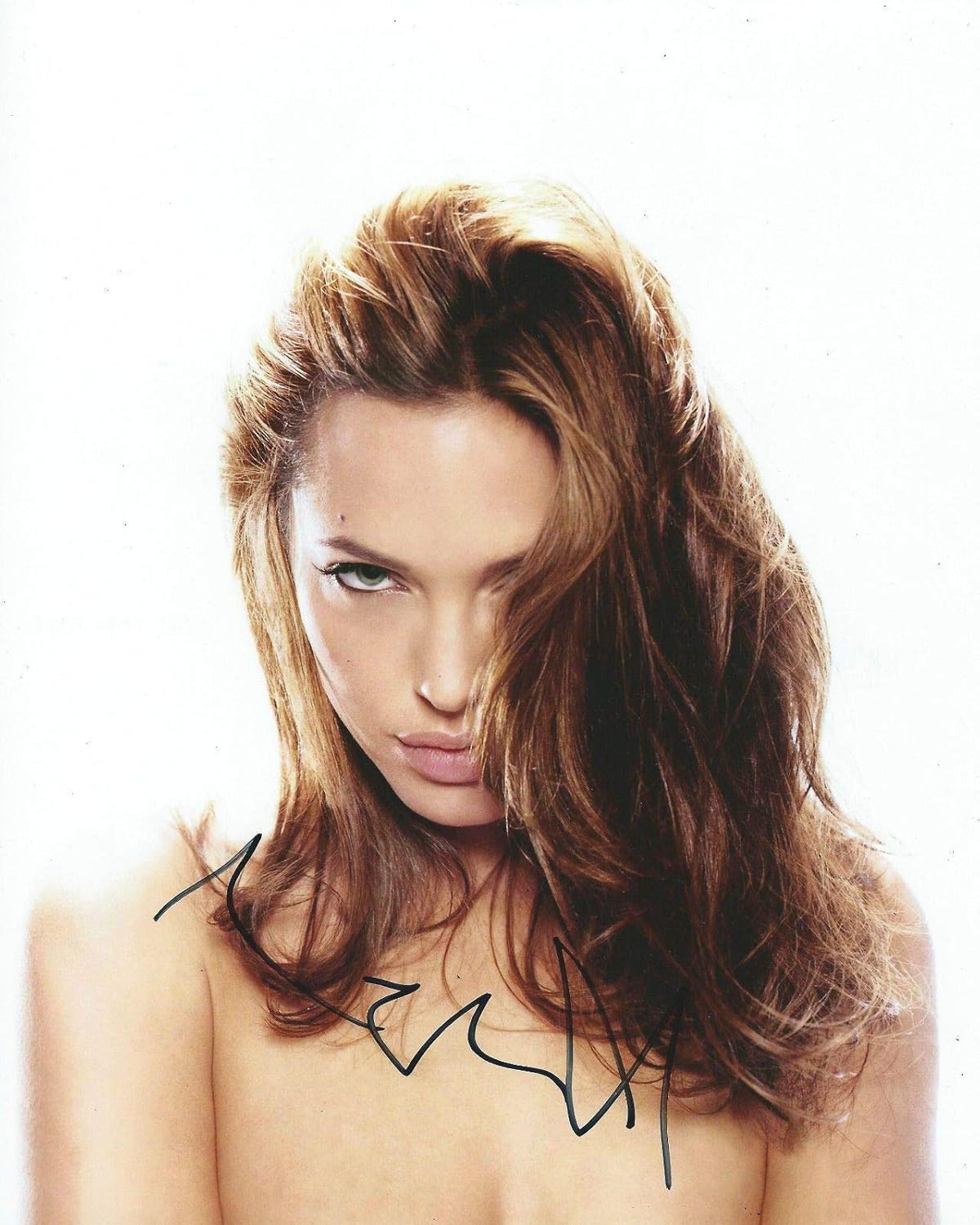 Photographs - Photo Angelina Jolie Autograph Signed 8 x 10