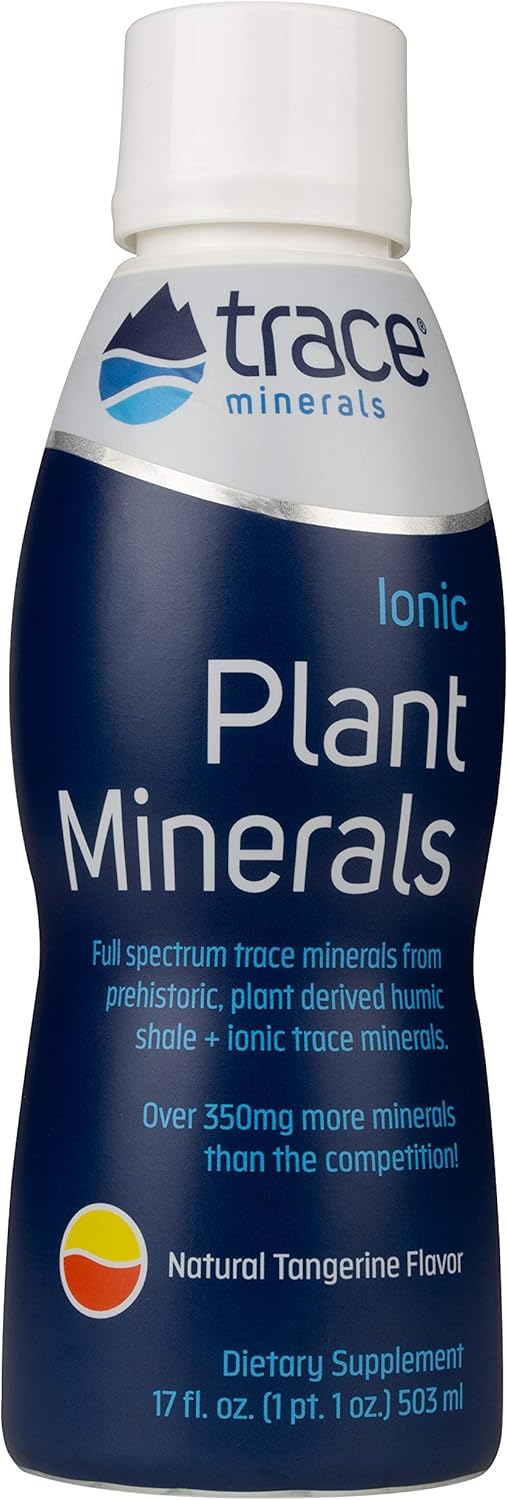 Trace Minerals Liquid Ionic Plant Minerals Supplement, 17 Ounce.: Health & Personal Care