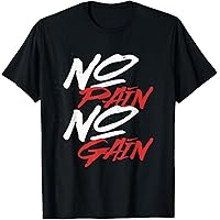 Amazon.com: No Pain No Gain T-shirt : Clothing, Shoes & Jewelry