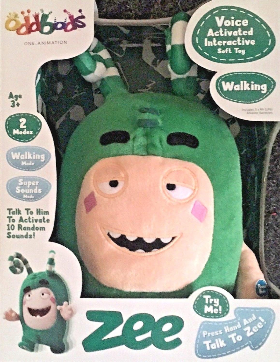oddbods talking plush