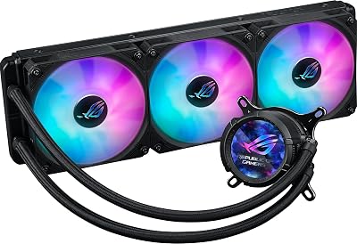 ASUS ROG STRIX LC III 360 ARGB LCD Liquid CPU Cooler 360mm Asetek 7th Gen V2