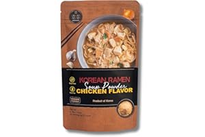 UNHA'S ASIAN SNACK BOX Korean Chicken Ramen Soup Powder - Instant Ramen Soup Seasoning Chicken Flavor, Umami Flavor, 5.29oz pack, product of Korea