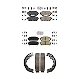 Transit Auto Front Rear Ceramic Disc Brake Pads Kit