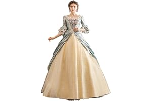 CountryWomen Victorian Dress for Women Long Party Dress Women's Rococo Masquerade Ball Gown