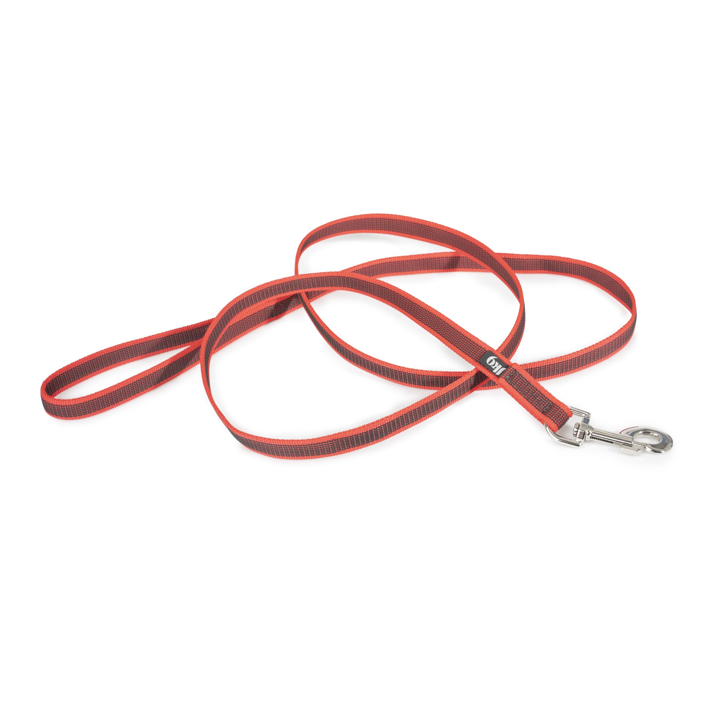 Color & Gray Super-Grip Leash with Handle, 20 mm x 2 m, Red-Gray
