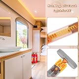 Jiayi Push to Close Cabinet Latch 10 Pack Non Magnetic RV Door Closure view 4