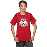 Little King NCAA Boys Youth-Big Time Logo-Short Sleeve Tee-Team Colors