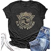 Women Old School Band Shirt Vintage Rock Music Tshirt Rock Festival Tees Wish You were Here Distressed Graphic Tee Tops