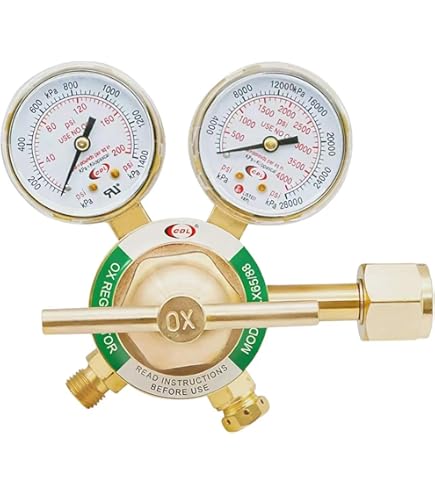 Regulator, Cylinder, Ar, He, N, CGA-677: Gas Welding Accessories
