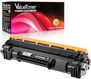 Valuetoner Compatible Toner Cartridge Replacement for HP 48A CF248A Compatible with Laserjet Pro M15w, Laserjet Pro MFP M28w M15a M16a M28a M29a M29w Laser Printer (Black, 1 Pack)