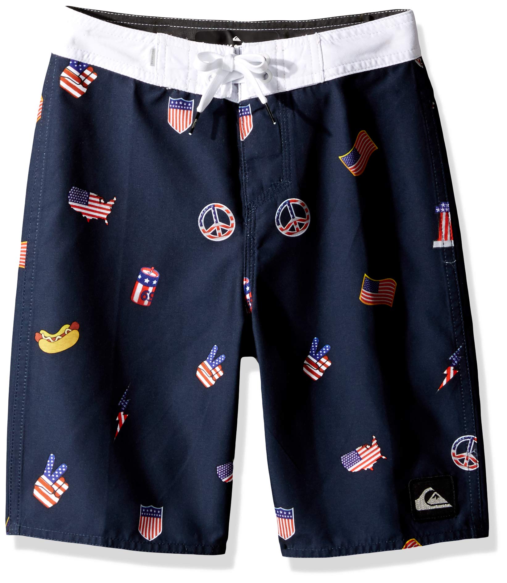 Quiksilver Boys' Big Everyday Hot Dog Youth 18 Boardshort Swim Trunk