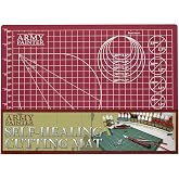 The Army Painter, Self-Healing Cutting Mat, Double Sided PVC Non-Slip, A4 | 3-Ply Gridded Miniature and Model Cutting Board, A4, Tabletop Roleplaying, Boardgames, and Wargames Miniature Modelling