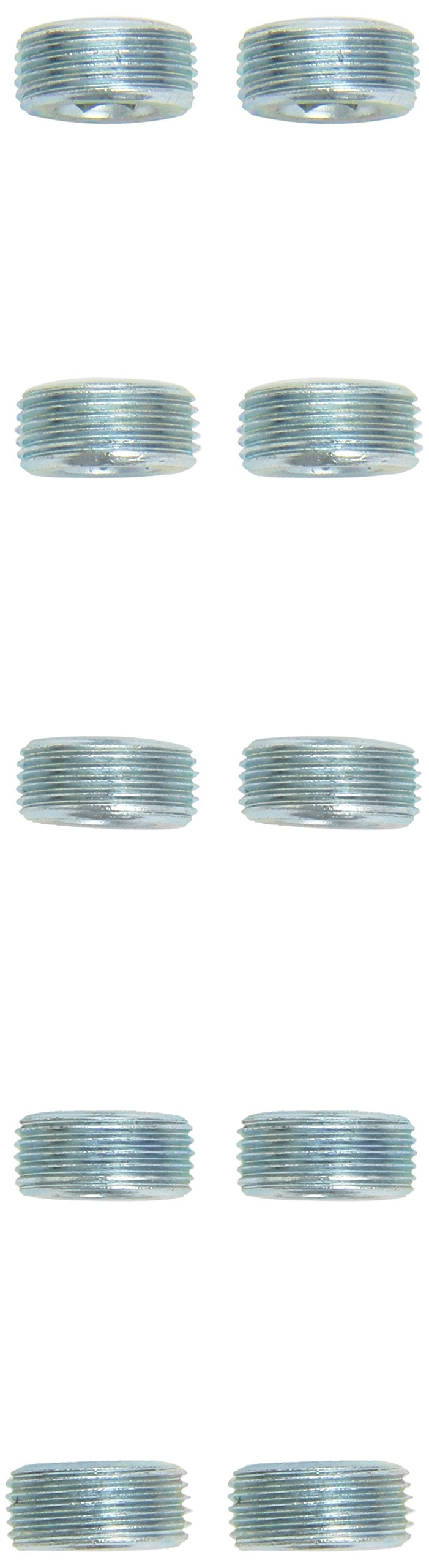 KS Tools Oil Drain Plug, Hexagonal Inner 10 mm, M22 x 1.5 x 10 mm, Pack of 10