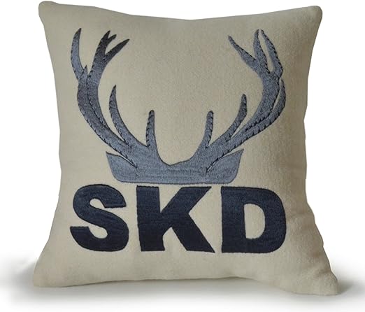 Amazon Com Monogram Pillow Cover Personalized Pillow Cover