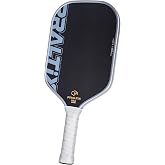 Praltix T700 Carbon Fiber Pickleball Paddles - USAPA Standard, Thermoformed Polypropylene Core, Anti-Slip Comfort Grip, Large Sweet Spot for Power Play, Intermediate and Advanced Players