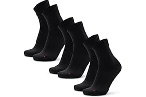 DANISH ENDURANCE Sports Socks Lightweight, Moisture Wicking Athletic Gym & Running Quarter Socks, Men & Women 3 & 5 Pack