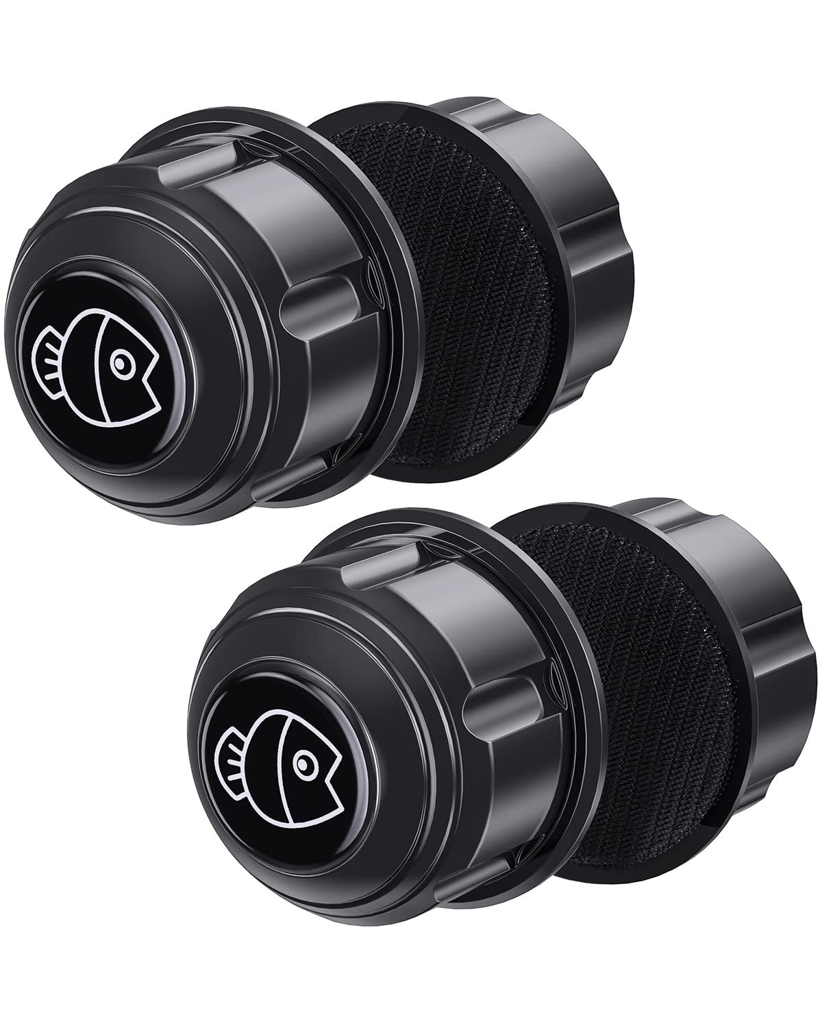 Pawfly 3.8 cm Algae Scraper Aquarium Magnetic Brush Scratch-Free Scrubber for Nano Fish Tank Glass Cleaning,2 Pack