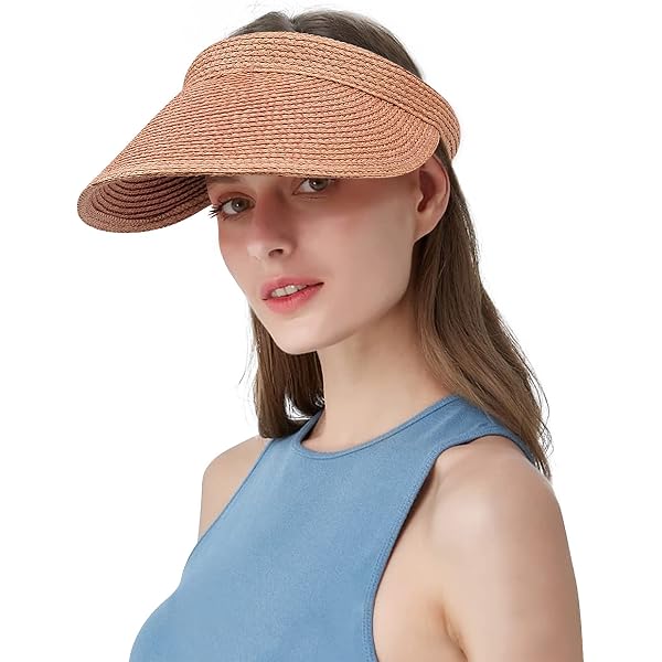 Women's Joanna Visor in Honey - Brixton rope